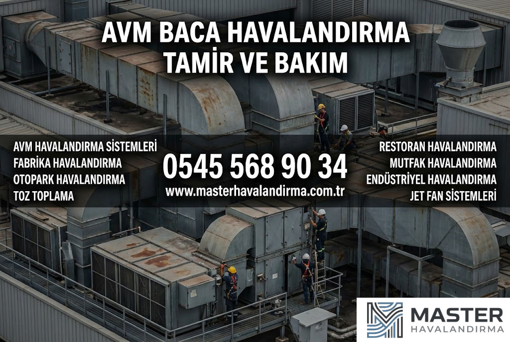 AVM BACA HAVALANDIRMA TAMİR VE BAKIM