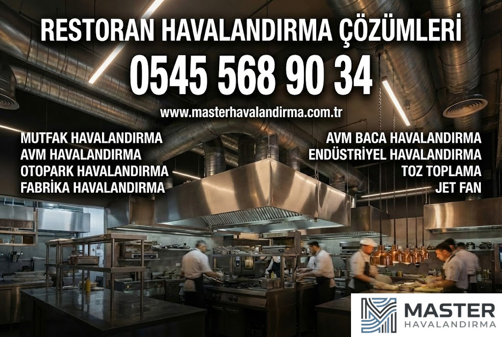 RESTORAN HAVALANDIRMA ÇÖZÜMLERİ